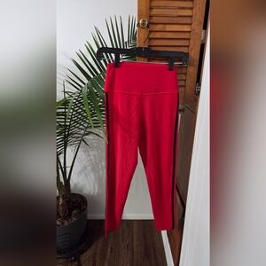 SPLITS59 Ella High Waist Airweight 7/8 - Pirate Red / Indigo
